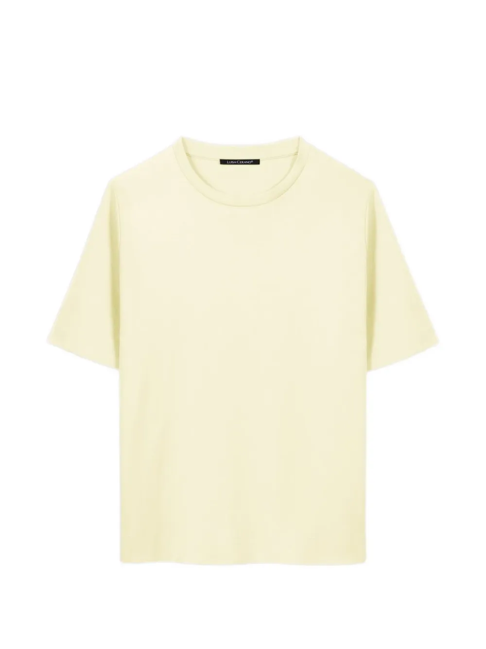 Luisa Cerano basic T-shirt - Giallo