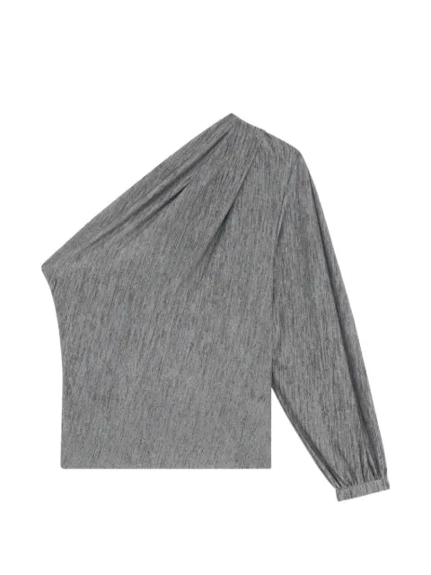 IRO one-shoulder gathered blouse