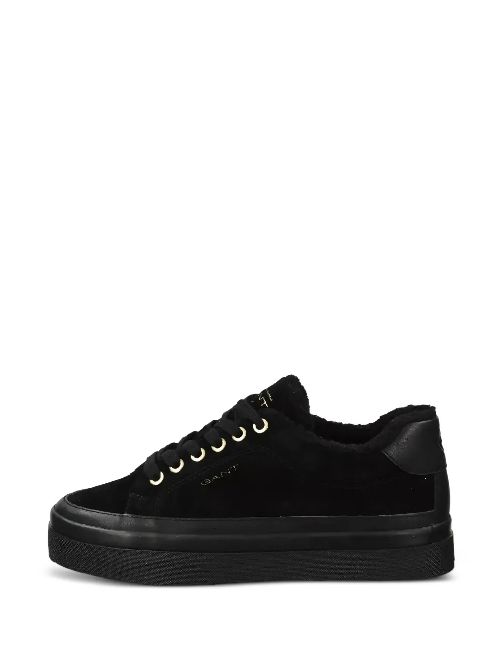 Gant lace-up platform sneakers - Nero