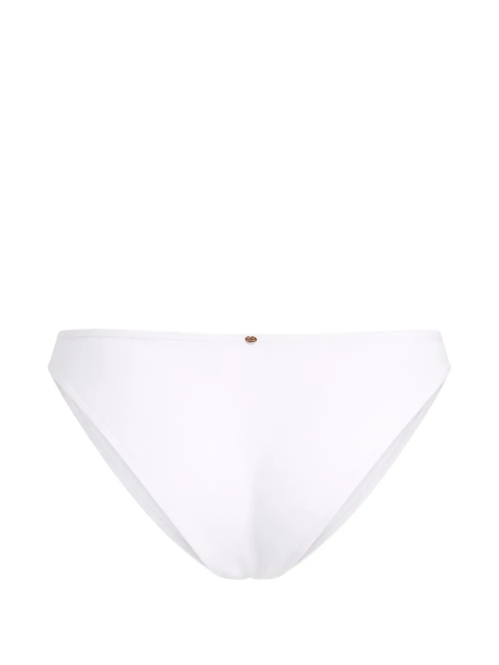  Max Mara Bragas De Bikini Con Logo - Blanco 