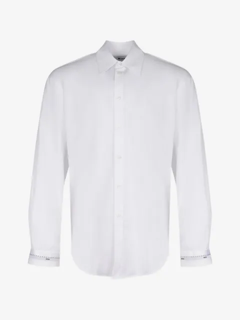 MSGM buttoned long-sleeve shirt