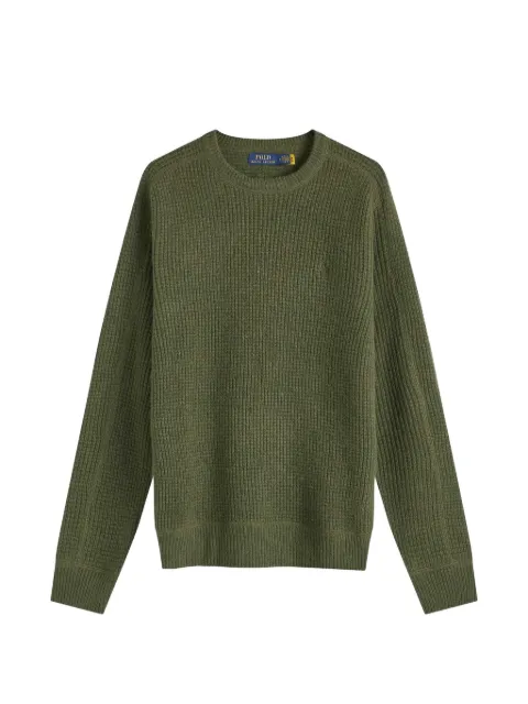 Lauren Ralph Lauren waffle-knit crew neck jumper