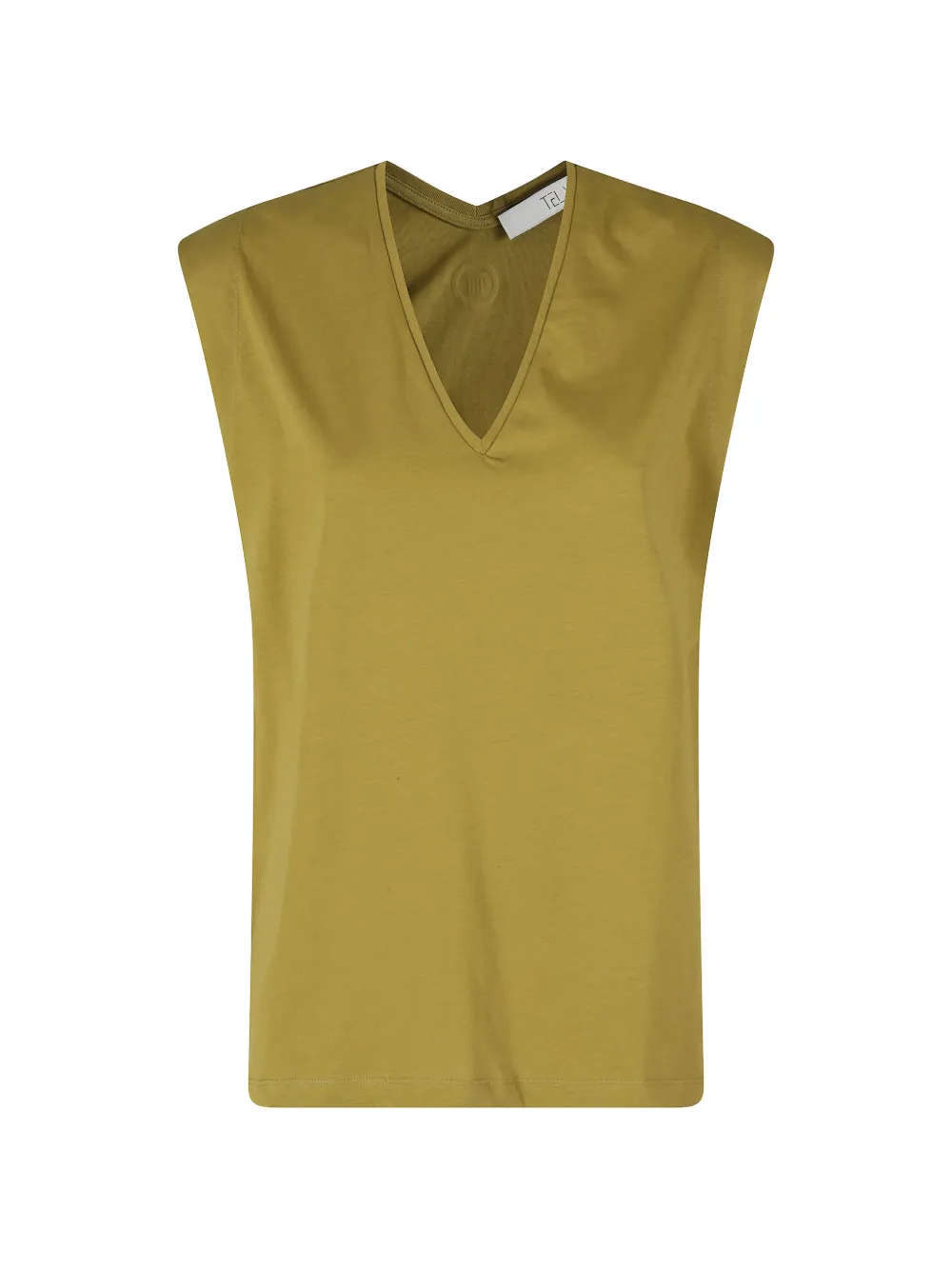 Tela Sami V-neck sleeveless top - Verde