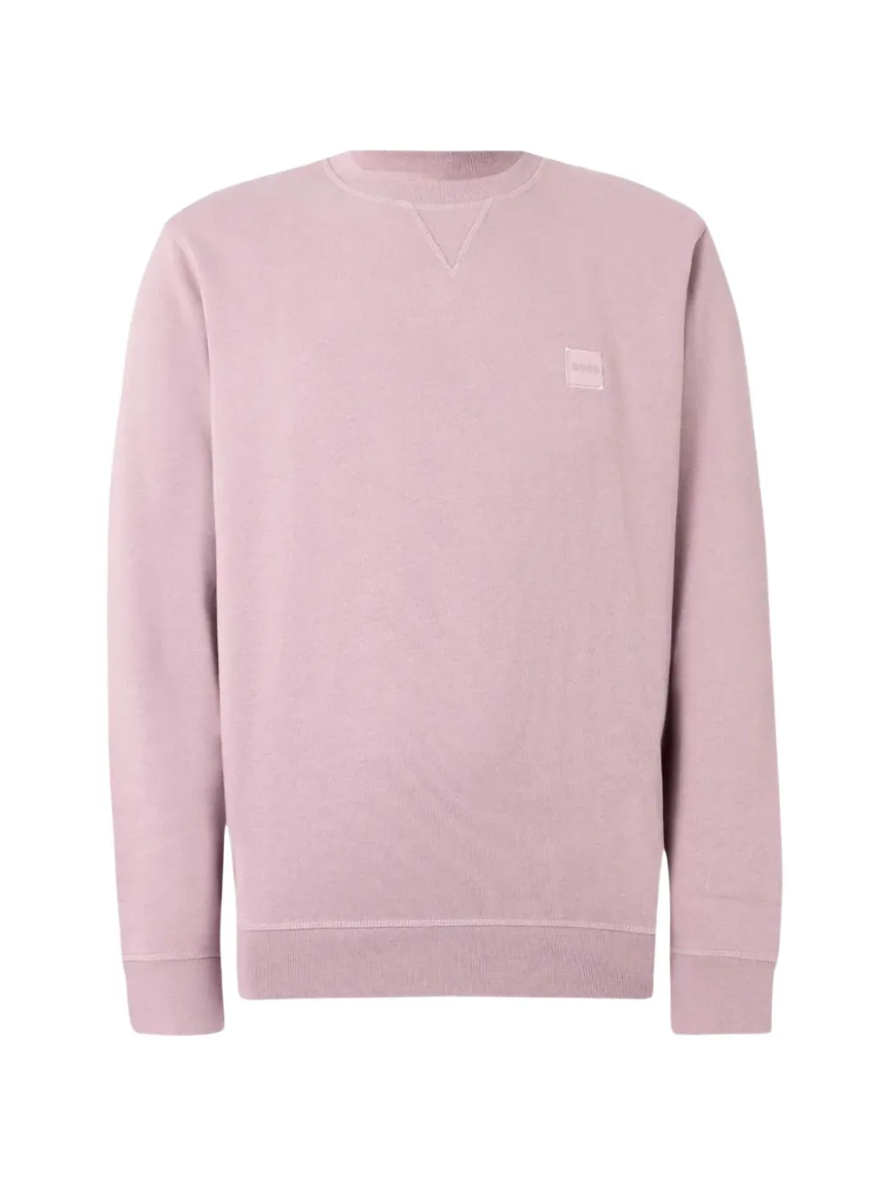 BOSS Felpa con applicazione - Rosa