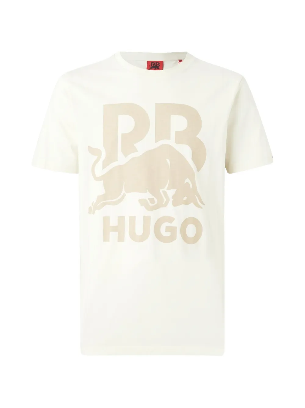 HUGO x Racing Bulls graphic-print T-shirt - Nude