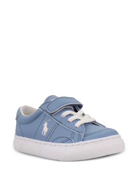 POLO RALPH LAUREN KIDS hook-and-loop sneakers
