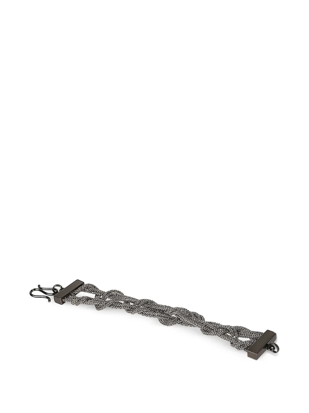 Fabiana Filippi chain-link knot bracelet - Grigio