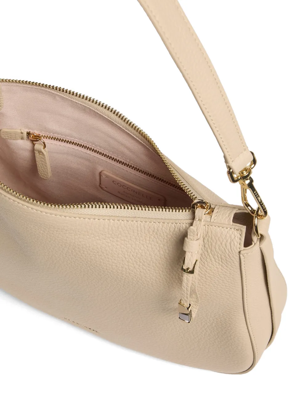  Coccinelle Small Nory Shoulder Bag - Neutrals 