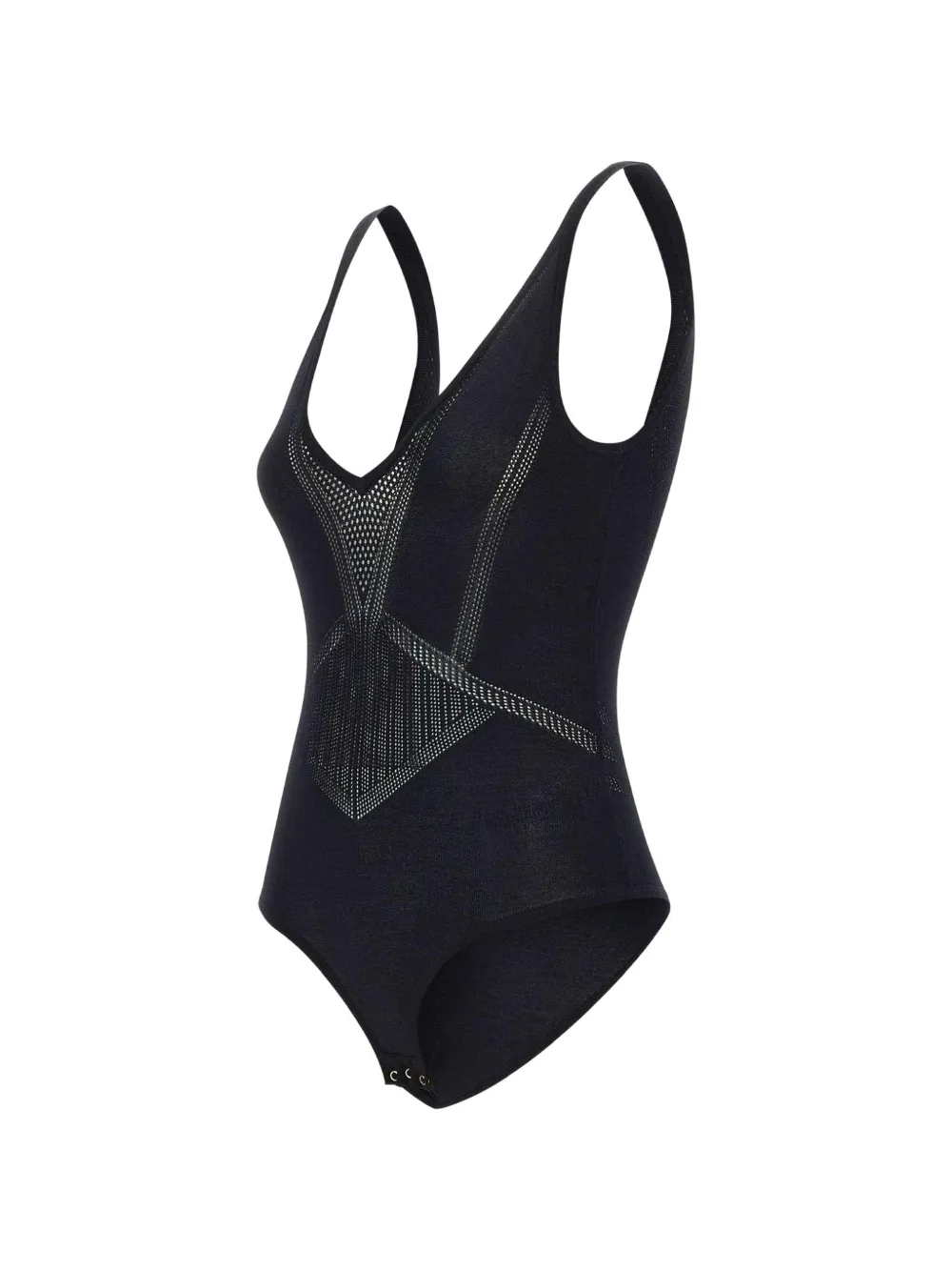 Elisabetta Franchi Body met V-hals Zwart