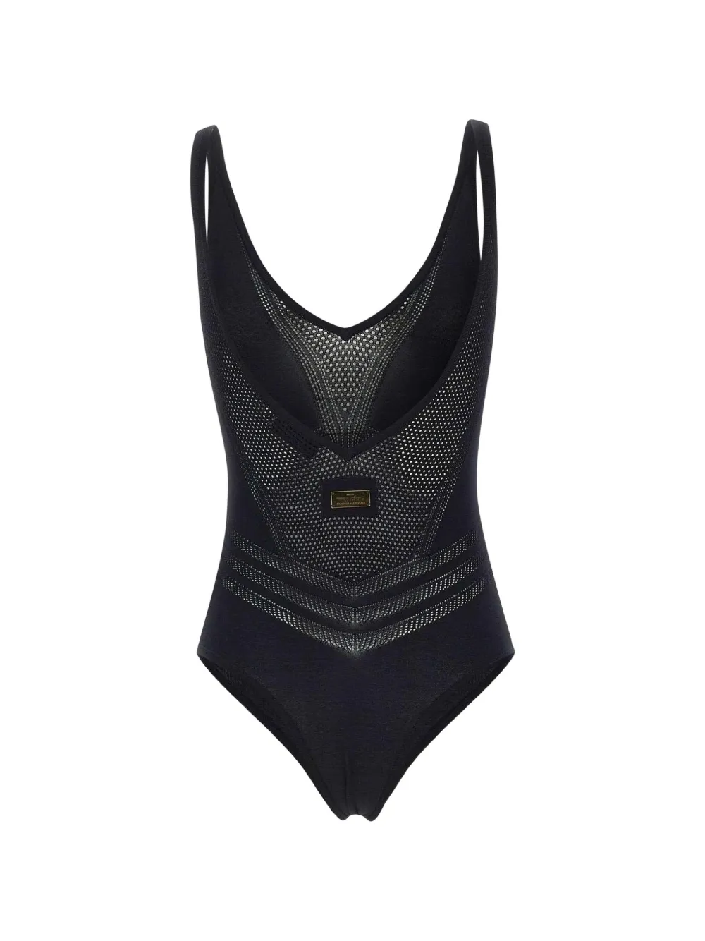 Elisabetta Franchi Body met V-hals Zwart