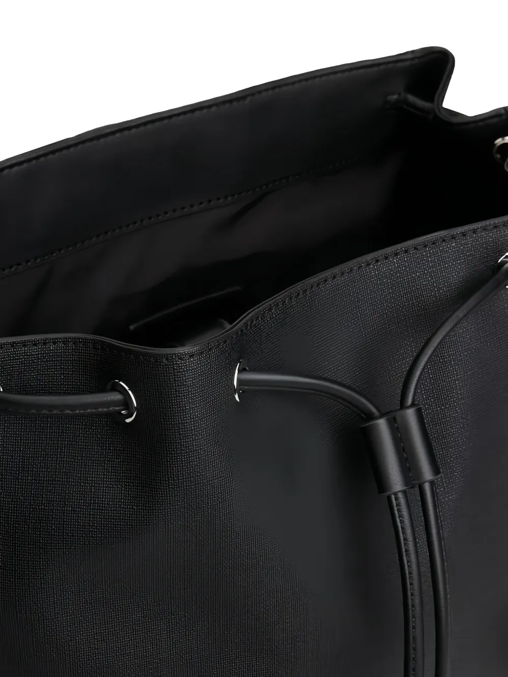  Tommy Hilfiger Modern Drawstring-fastening Backpack - Black 