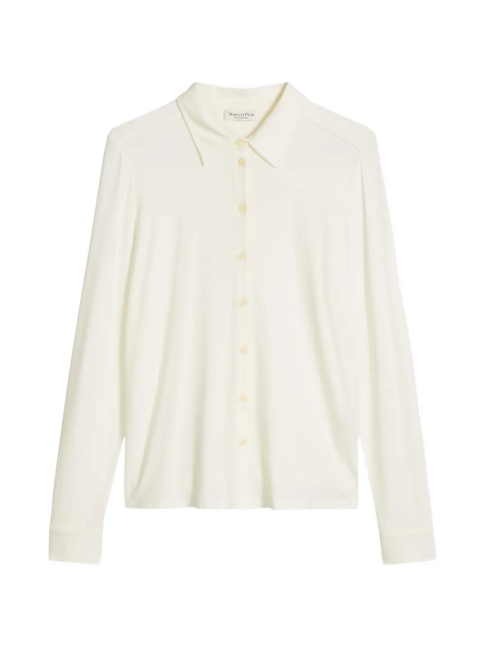 Marc O'Polo button long-sleeve blouse - Toni neutri