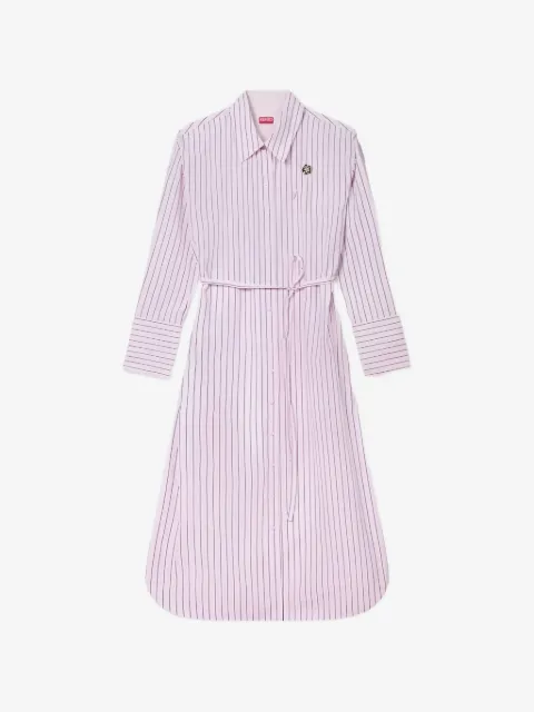 Kenzo pin striped shirt midi dress