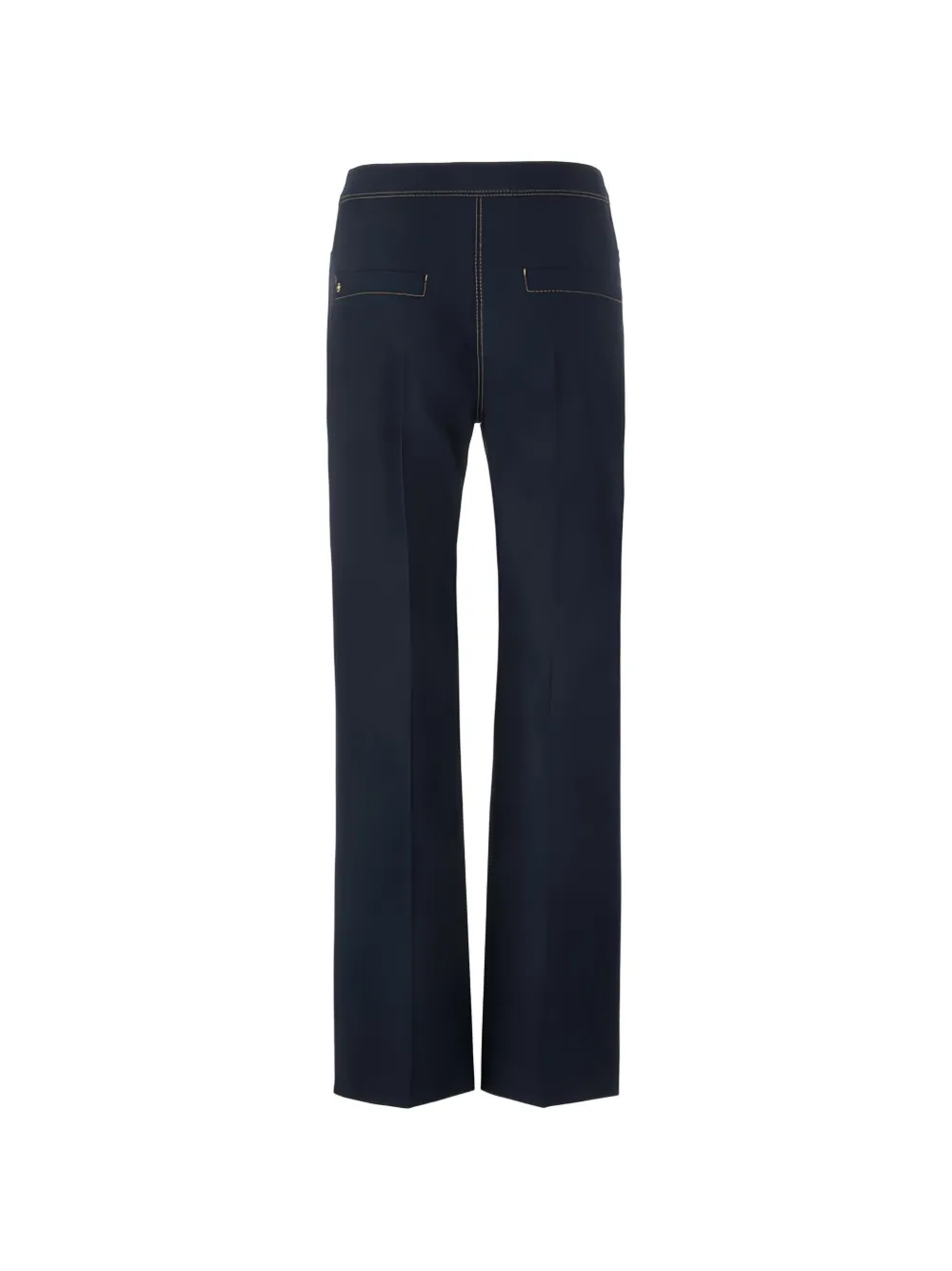  Marccain Topstitch Trousers - Blue 