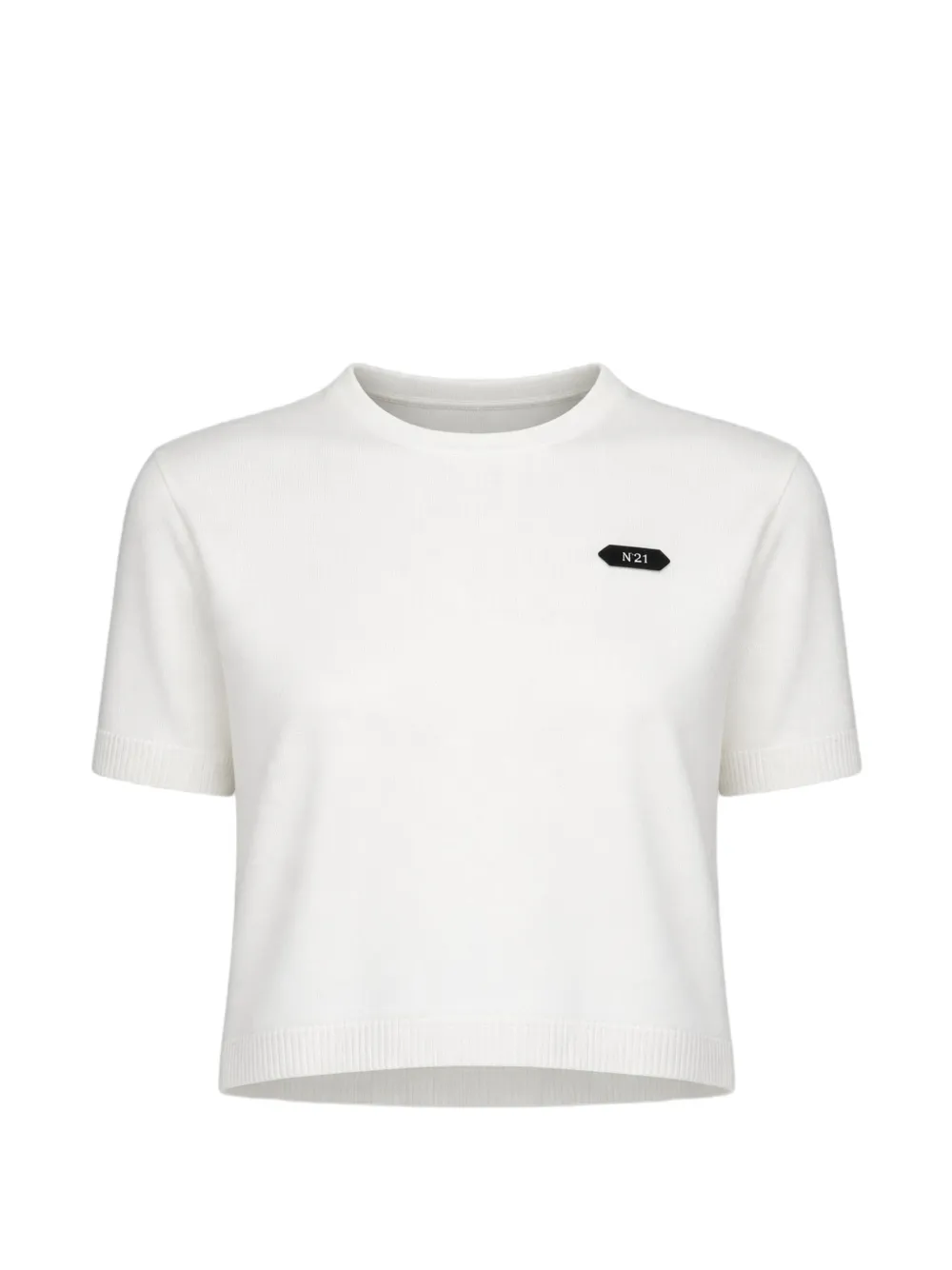 Nº21 round neck T-shirt - Bianco