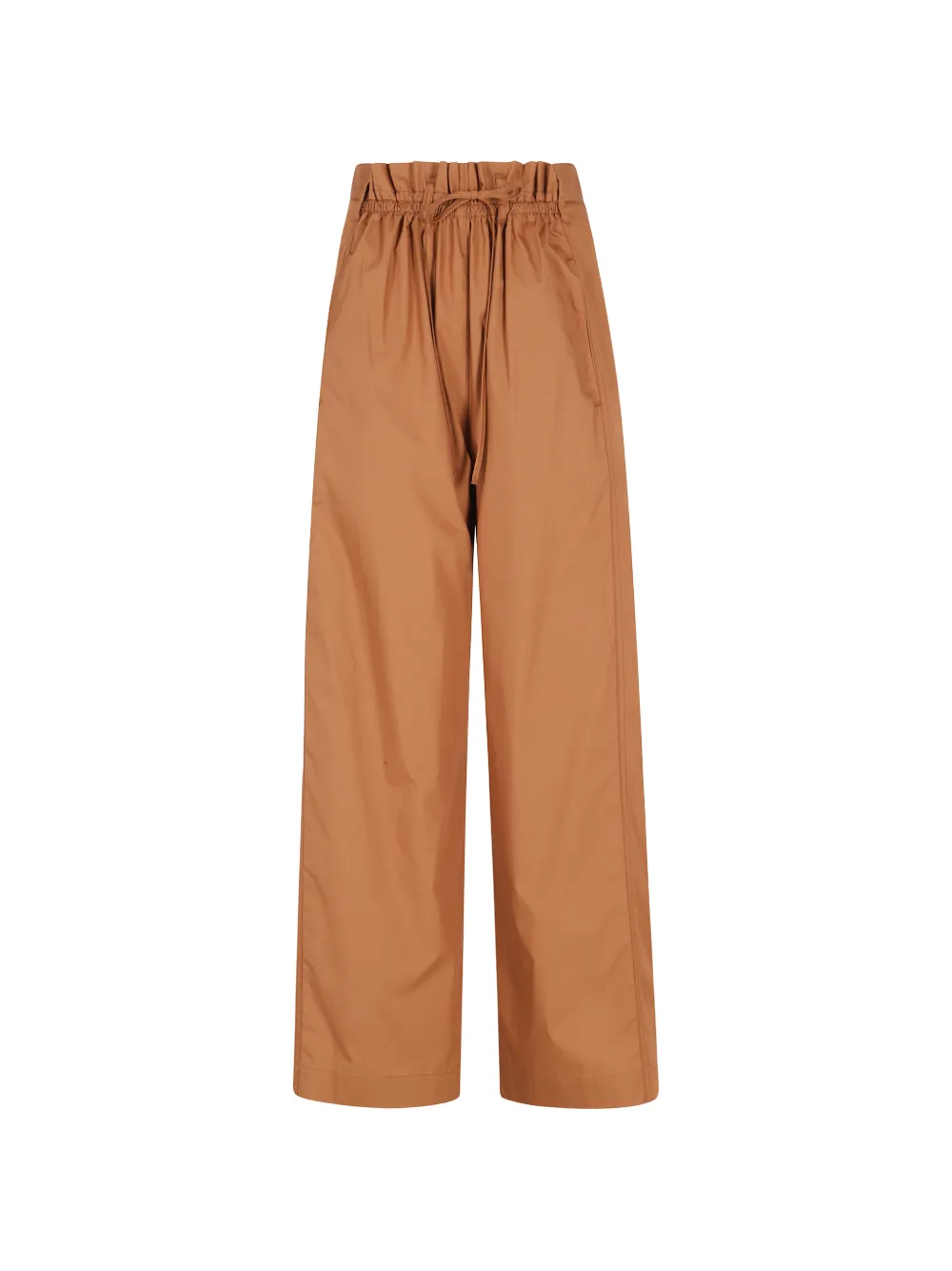 Tela drawstring-fastening trousers - Toni neutri