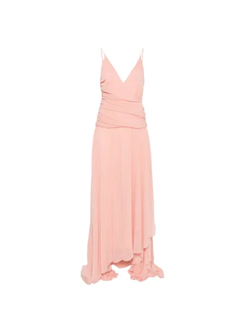 ARCINA ORI Delilah ruched asymmetric maxi dress