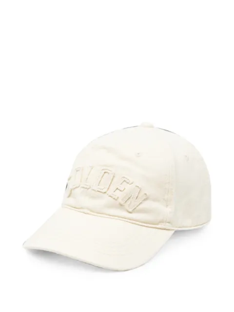 Golden Goose logo-patch baseball cap