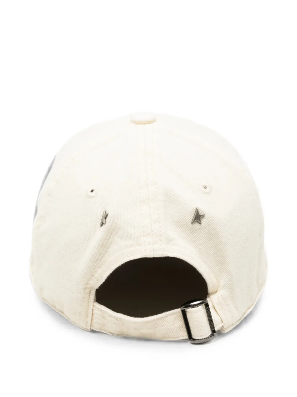 Golden Goose Honkbalpet met tonale "Golden" patch Beige