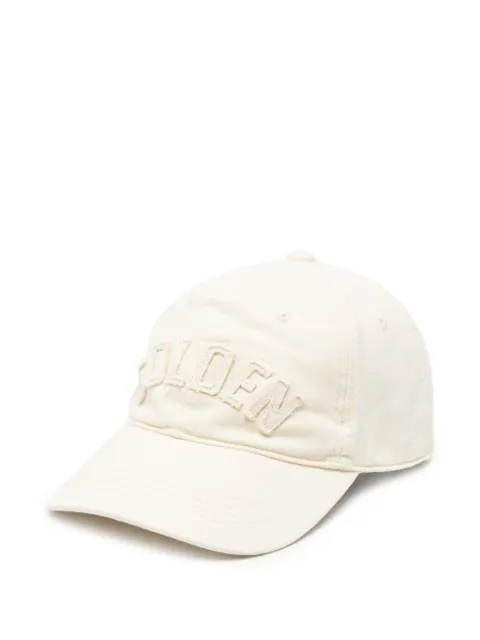 Golden Goose logo-patch baseball cap