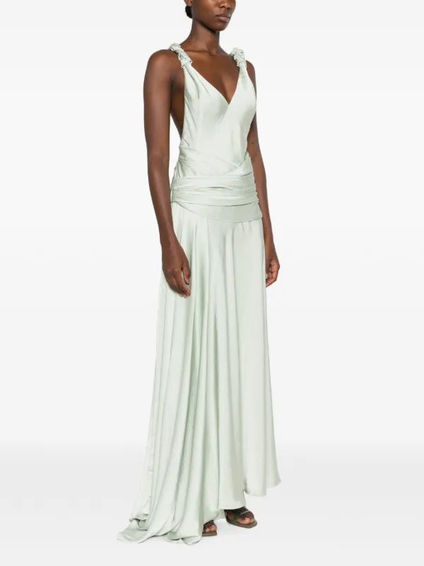 ARCINA ORI Madalena Dress In Mint | Green