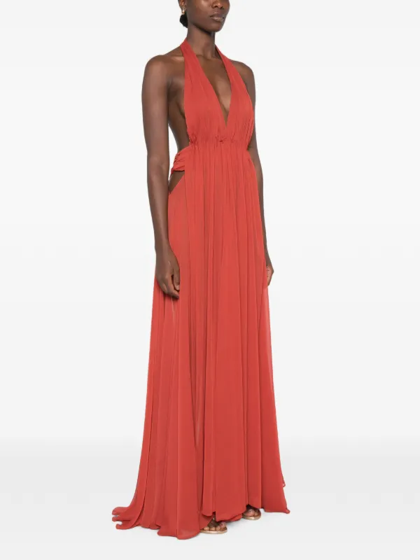arcina ori orange dress SERENA DRESS CORAL ARCINA ORI