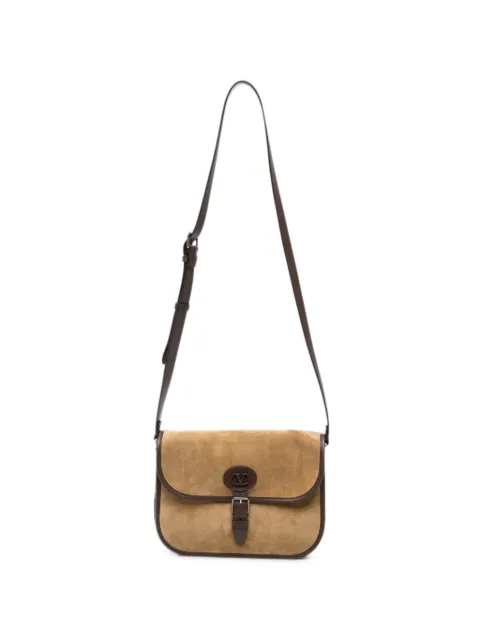 Valentino Garavani Antibes buckle-fastening suede shoulder bag
