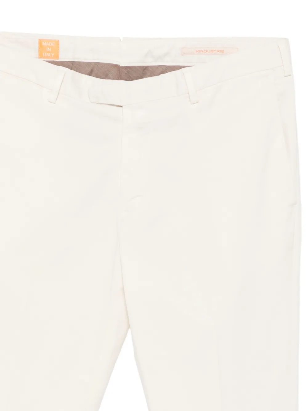 HINDUSTRIE Straight broek Beige