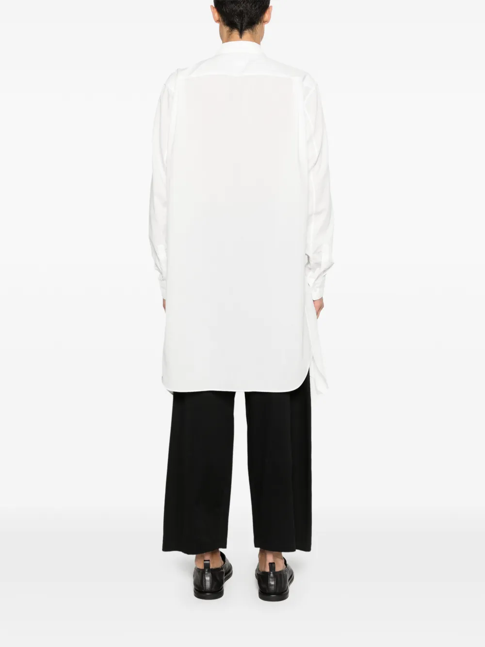 Comme des Garçons Homme Plus Overhemd met vlakken Wit