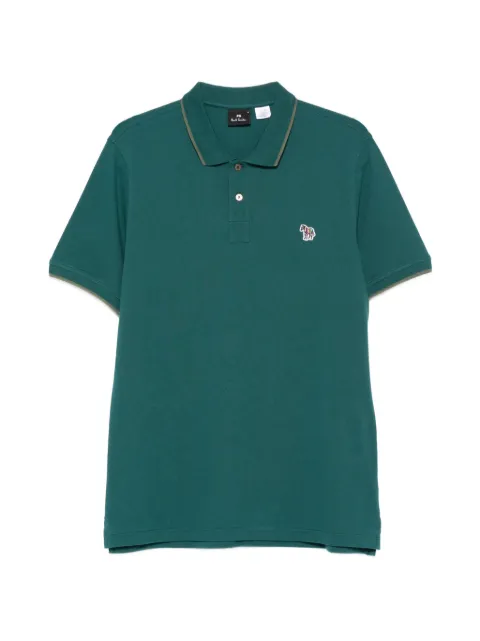 Paul Smith zebra-patch polo shirt
