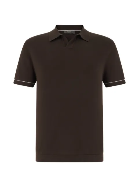 Boggi Milano polo à col ouvert