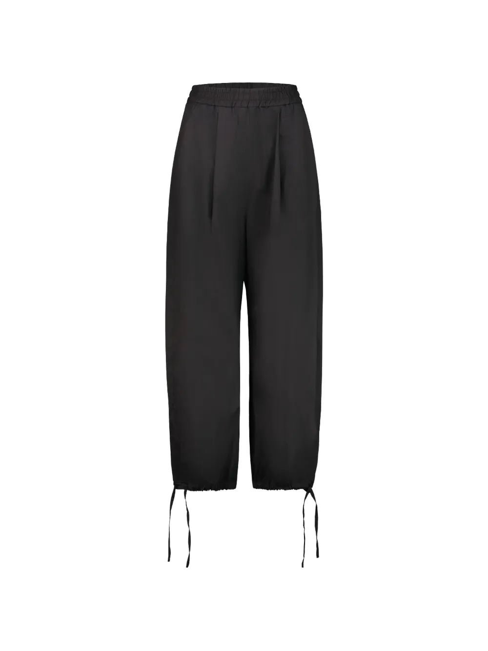 DRHOPE drawstring-detail trousers - Nero