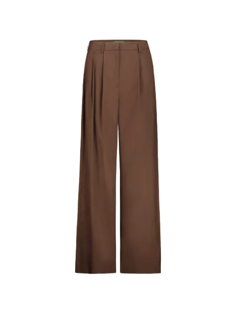 DRHOPE Calça de alfaiataria com prega dupla