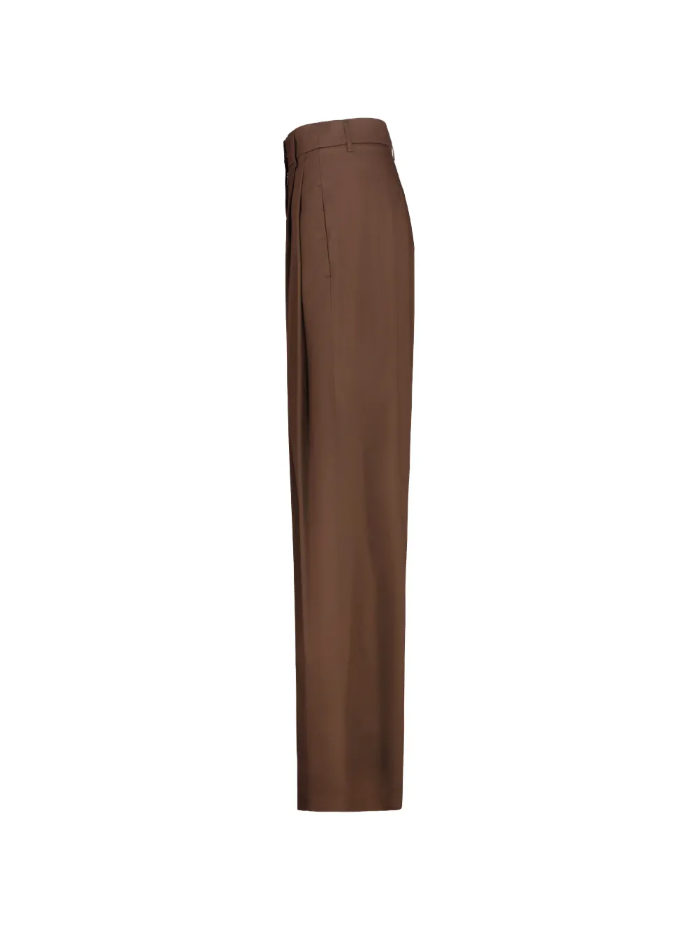  Drhope Double-pleat Tailored Trousers - Brown 