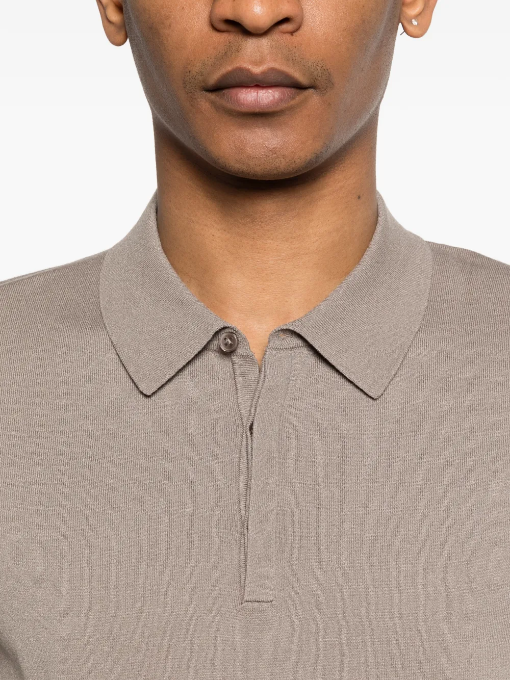 BOSS Poloshirt met korte mouwen Beige