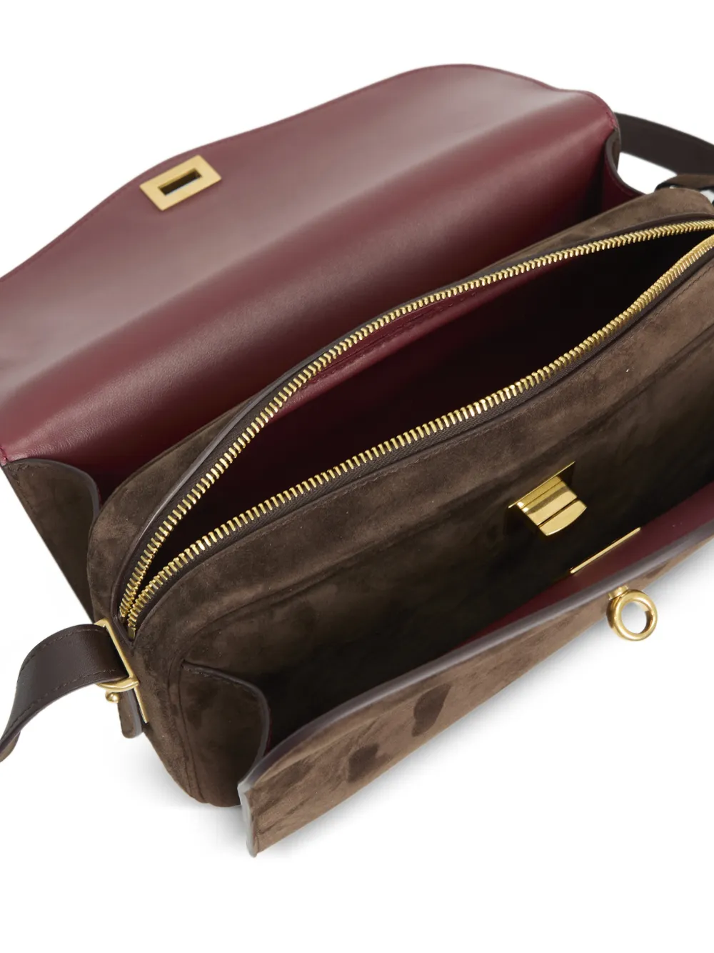 Balenciaga Medium Le 7 schoudertas in moka Bruin