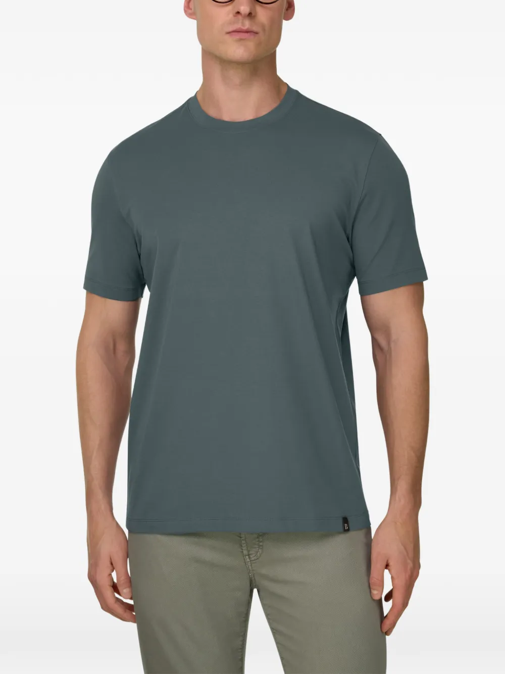  Boggi Milano T-shirt Girocollo - Verde 