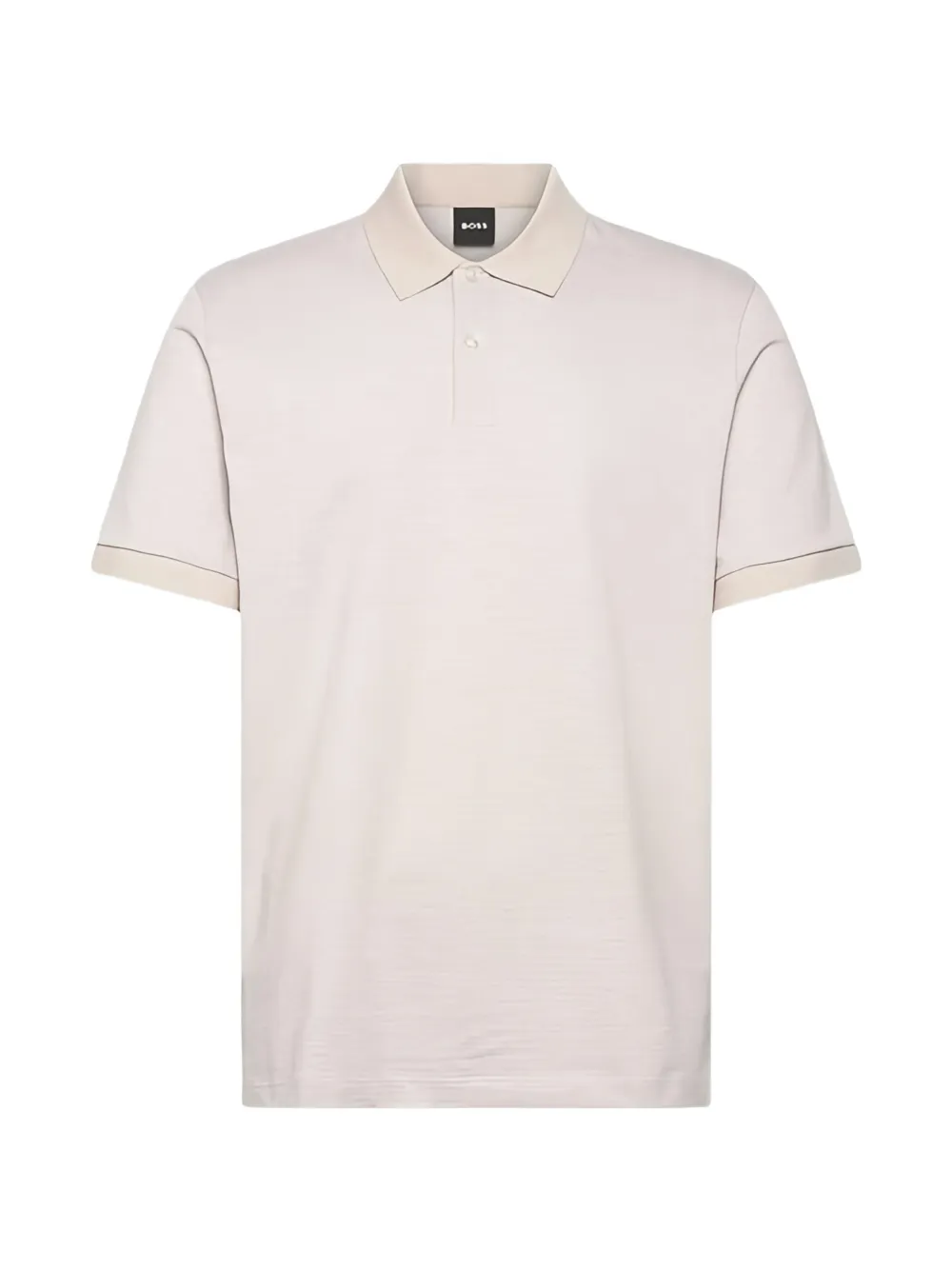 BOSS short-sleeve polo shirt - Toni neutri