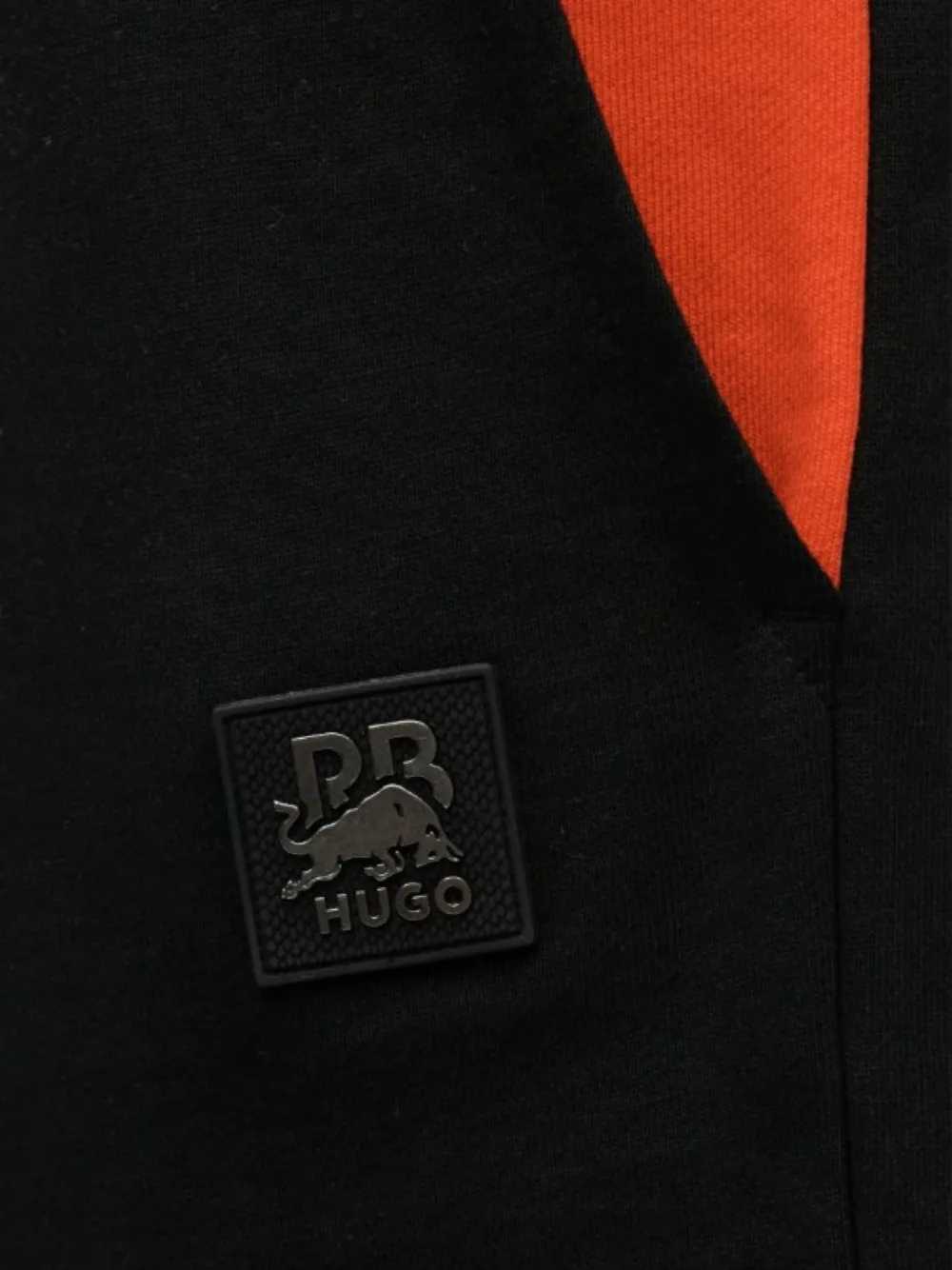 HUGO Shorts met trekkoord Zwart