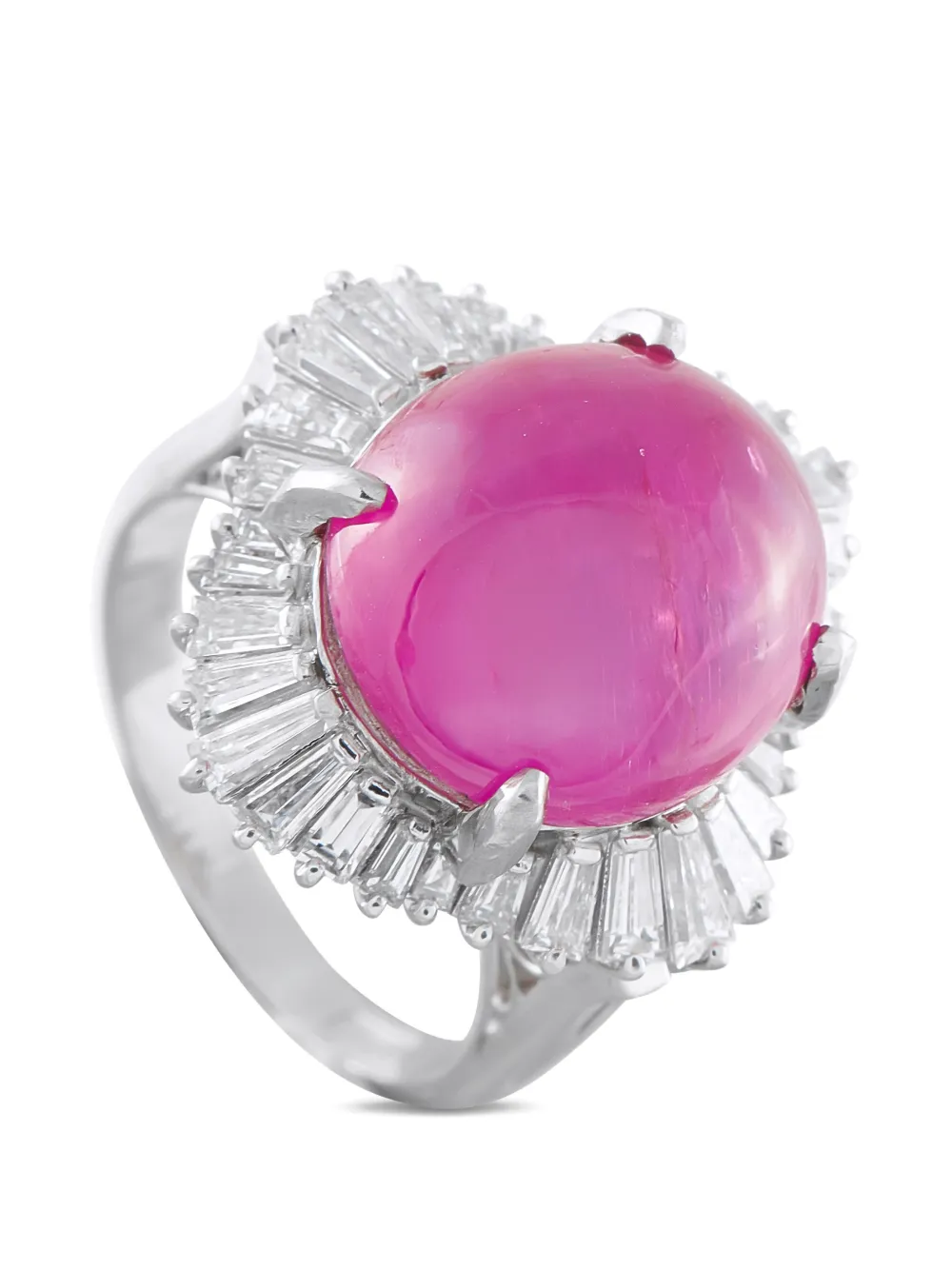 LB Exclusive ruby and diamonds ring - Argento