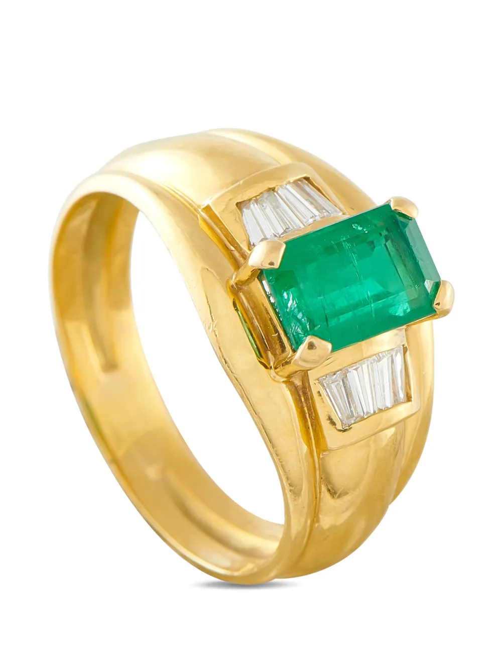 LB Exclusive diamond and emerald ring - Oro