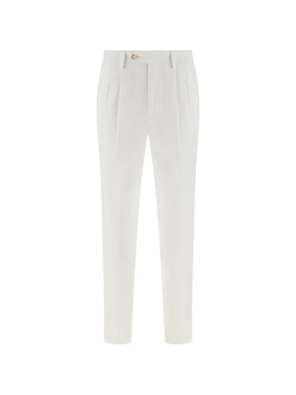 Boggi Milano pleated trousers - Bianco