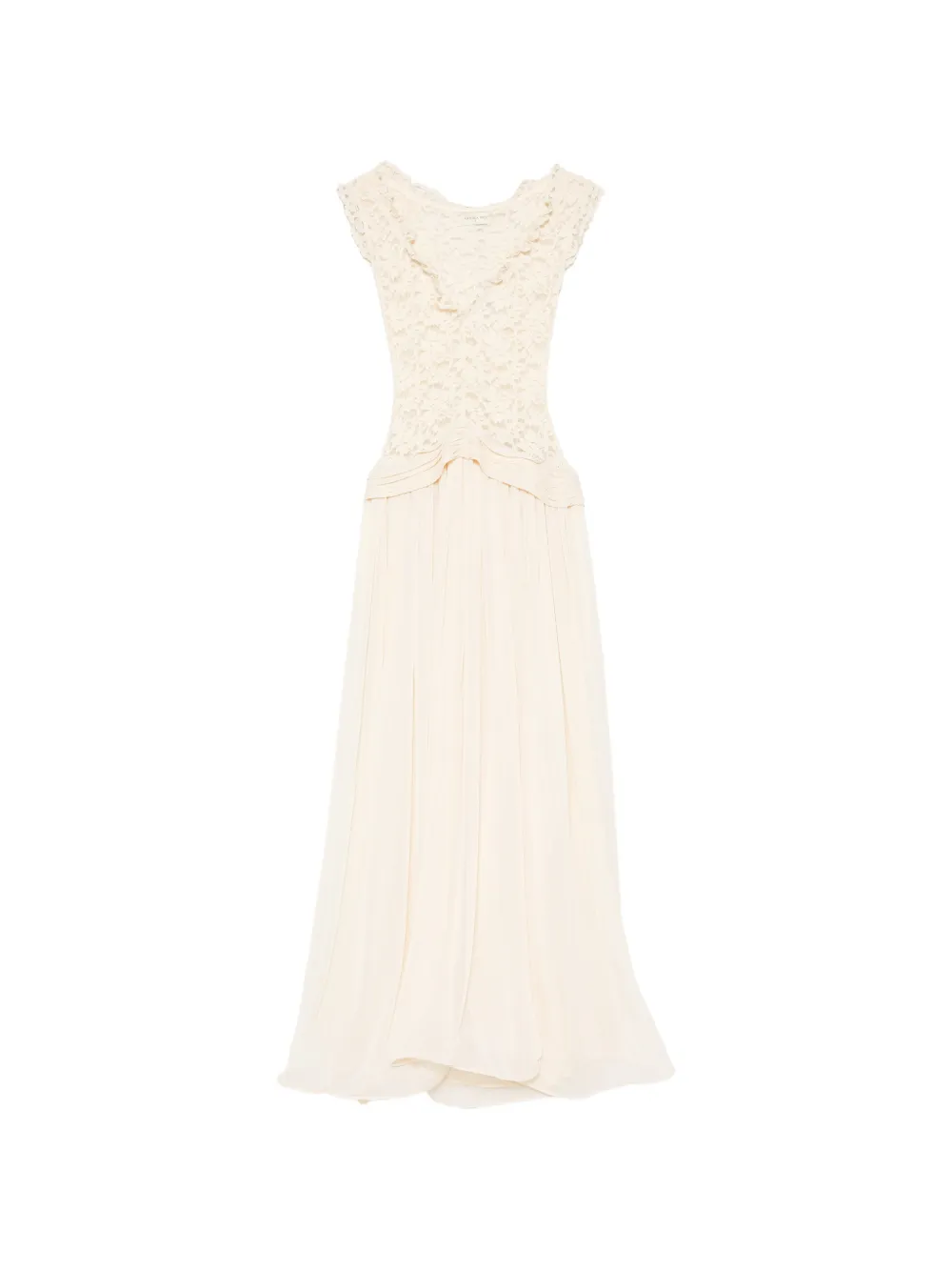 ARCINA ORI Arabella cap-sleeve maxi dress - Toni neutri