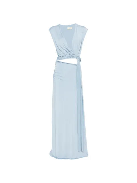 ARCINA ORI Jade wrap-style dress