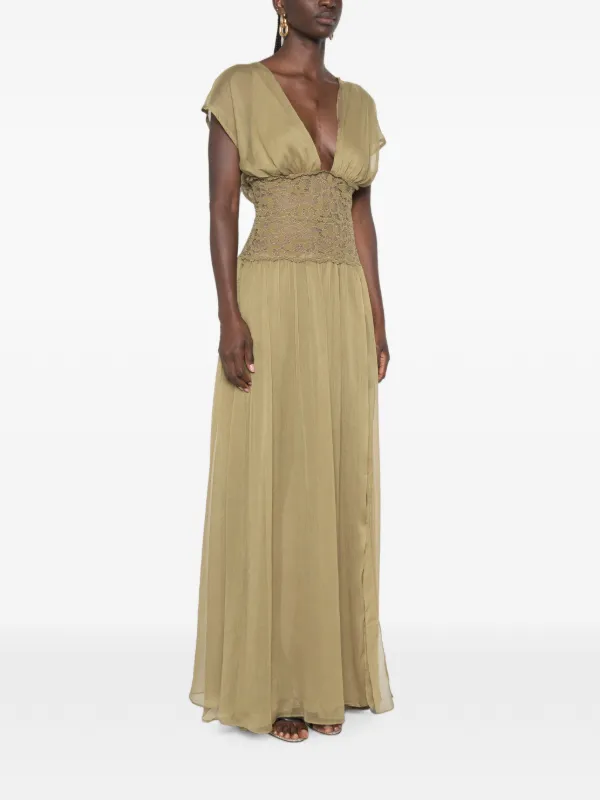 arcina ori green dress Arcina Ori Green Odessa Dress by Arcina Ori