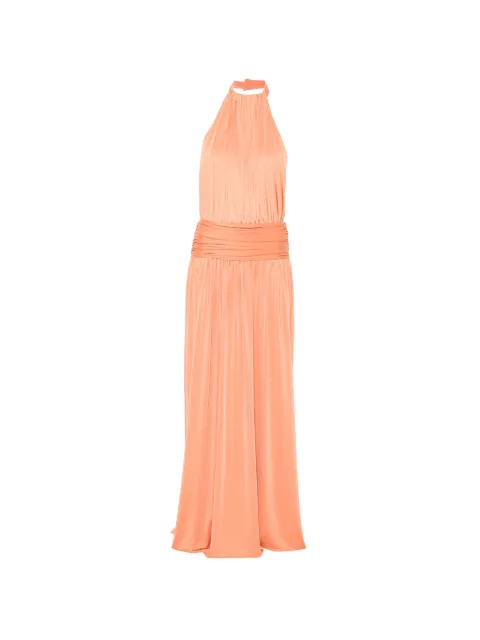 ARCINA ORI Santina halterneck maxi dress