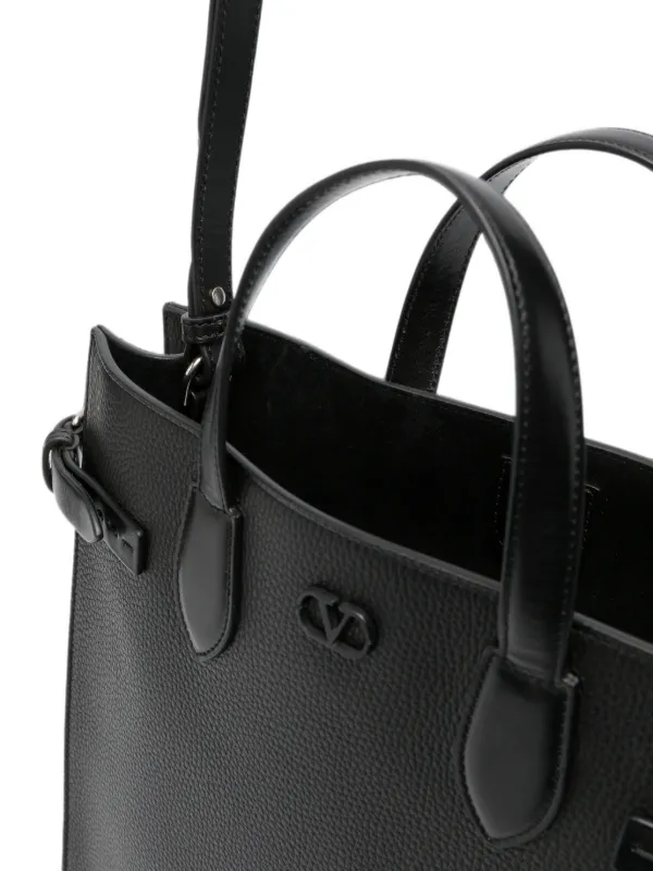 Valentino Garavani Antibes Medium Tote Bag In Grained Leather