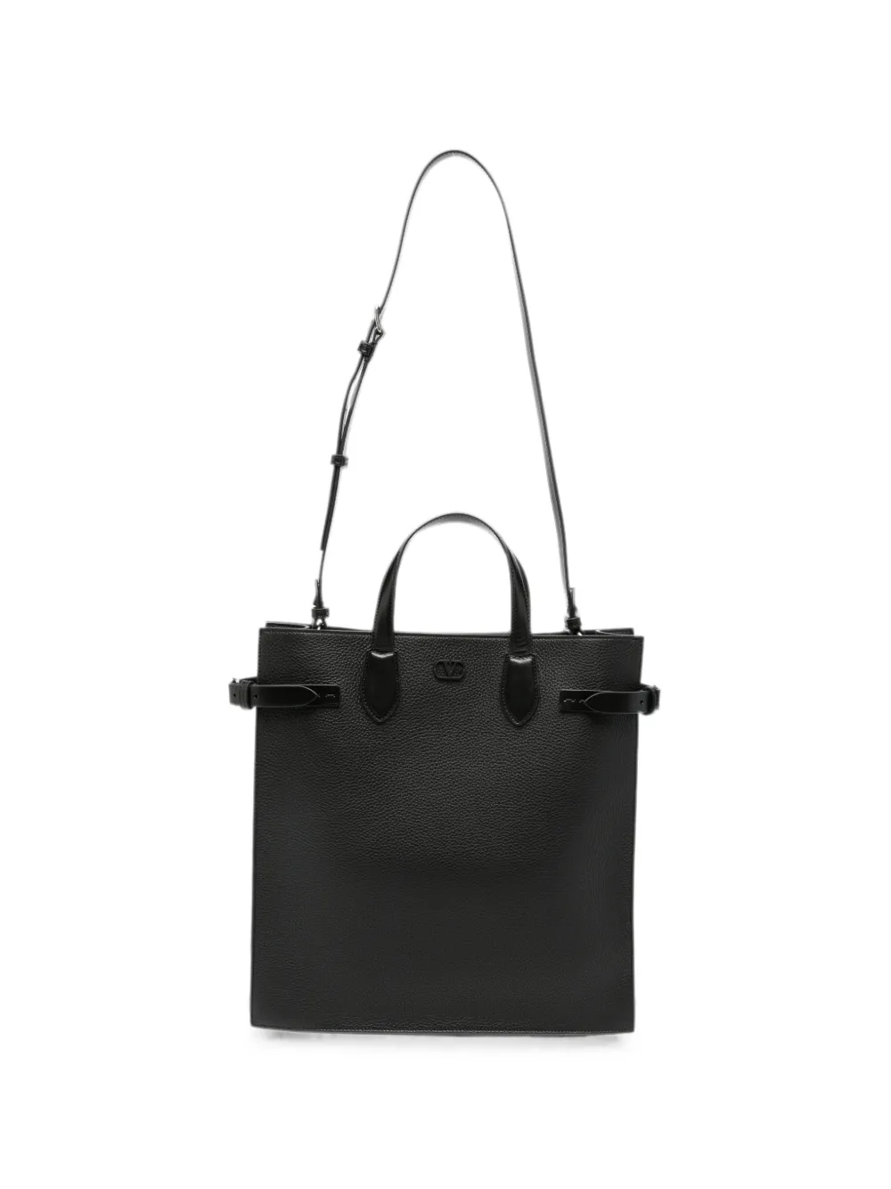 Valentino Garavani Antibes leather tote bag - Nero