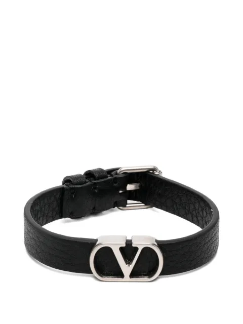 Valentino Garavani VLogo Signature leather bracelet