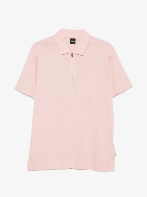 BOSS polo à col zippé